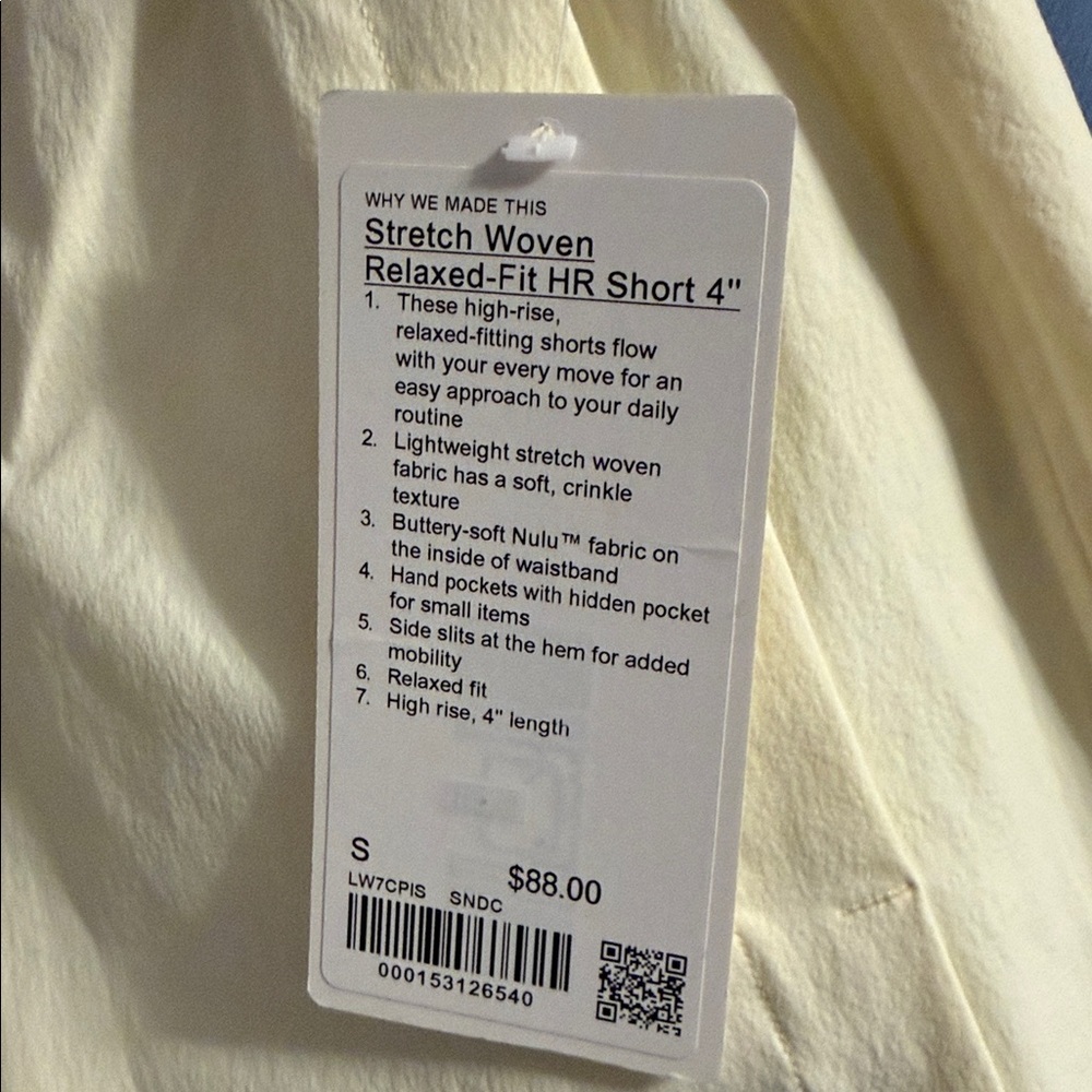 NWT lululemon athletica Women's Athletic Shorts - Picture 7 of 7